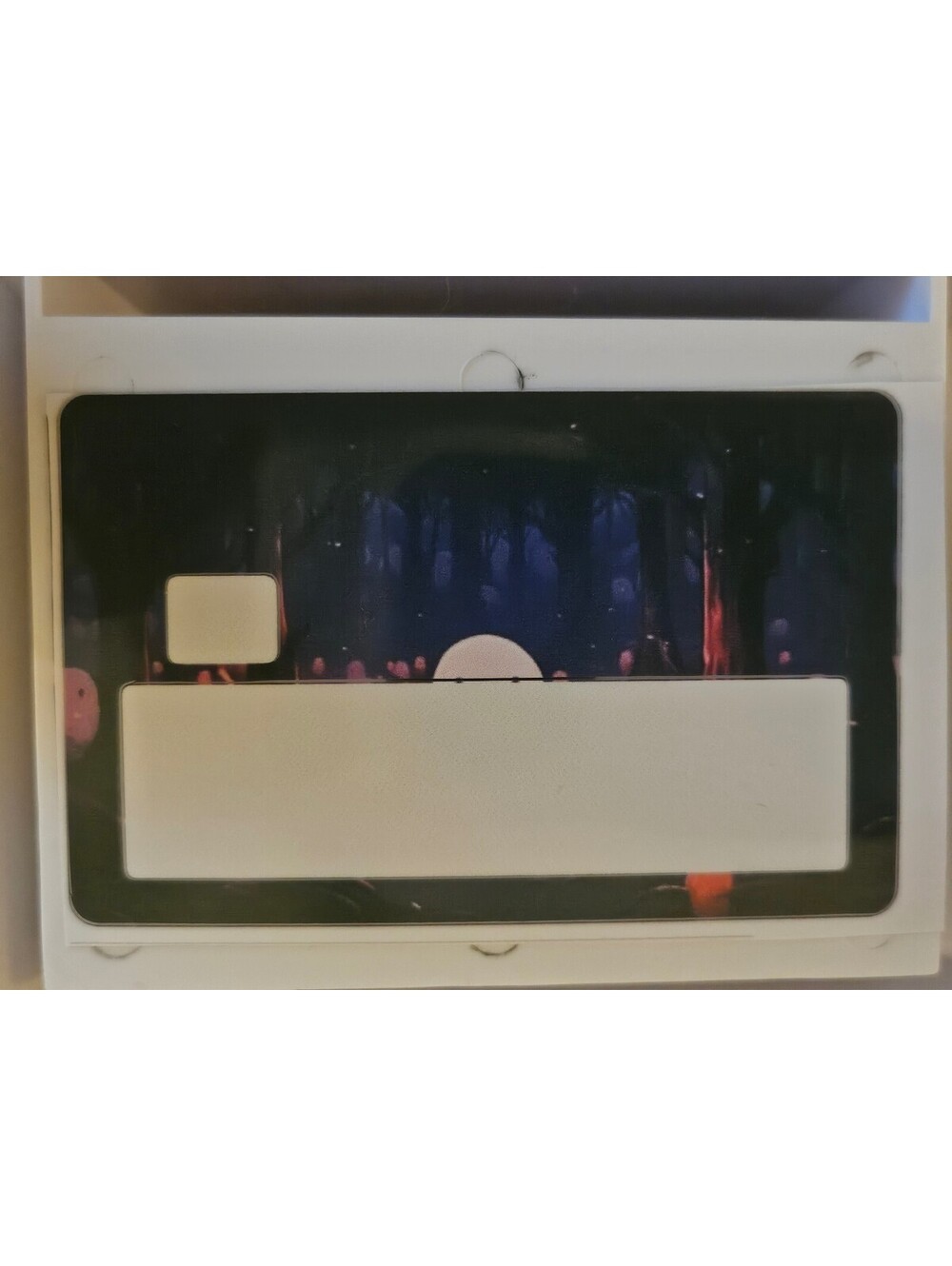 Cute Ghosts (2 hole design)- Halloween Bank/Credit/Debit Card Skin Sticker -NEW